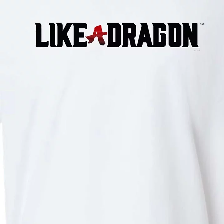 Like A Dragon & Yakuza Black Logo Sueded Cloud Jersey T-Shirt