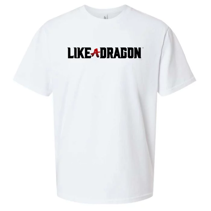 Like A Dragon & Yakuza Black Logo Sueded Cloud Jersey T-Shirt