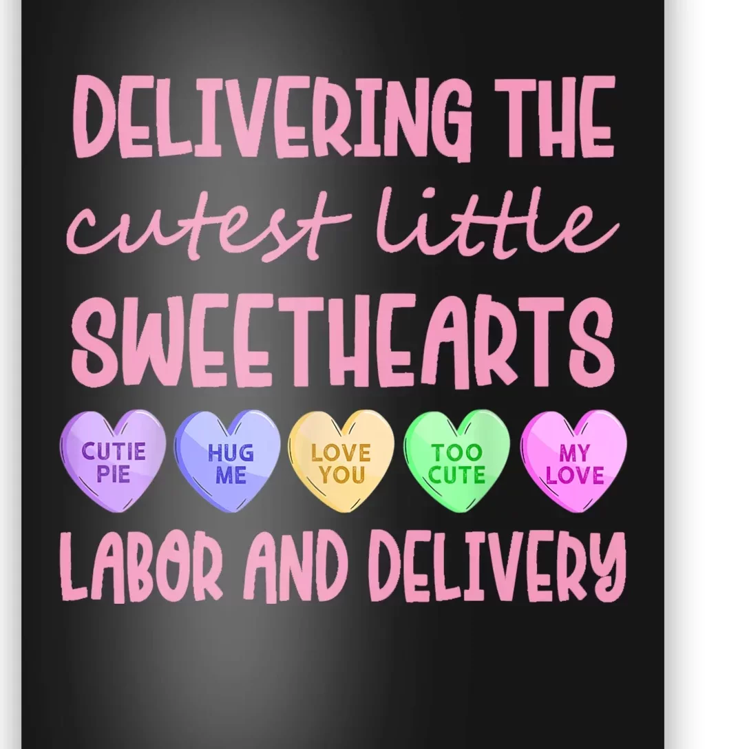 Labor And Delivery Nurse Valentine's Day, L&D Nurse Poster