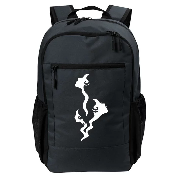 Lady Faces In Smoke Daily Commute Backpack