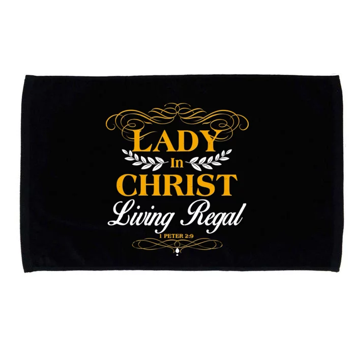 Lady In Christ Living Regal 1 Peter 2:9 Microfiber Hand Towel