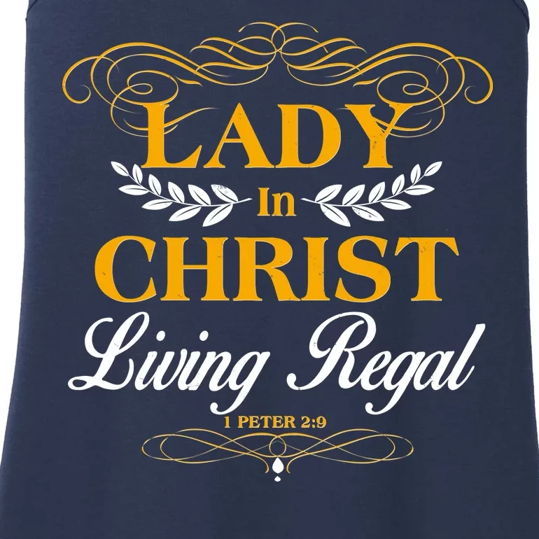 Lady In Christ Living Regal 1 Peter 2:9 Ladies Essential Tank