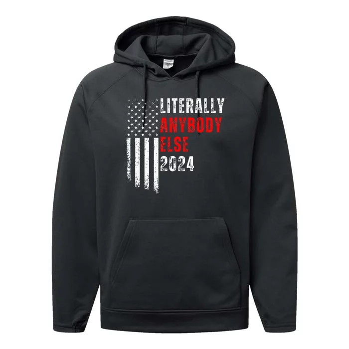 Literally Anybody Else 2024 Performance Fleece Hoodie