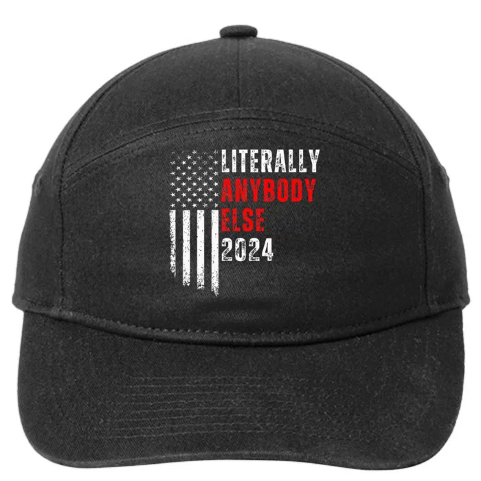 Literally Anybody Else 2024 7-Panel Snapback Hat