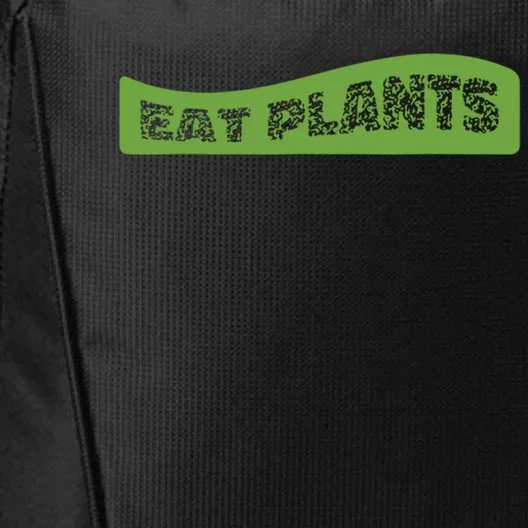 Love Animals Eat Plants Diet Vegan Veganism Meat Free Funny Gift City Backpack