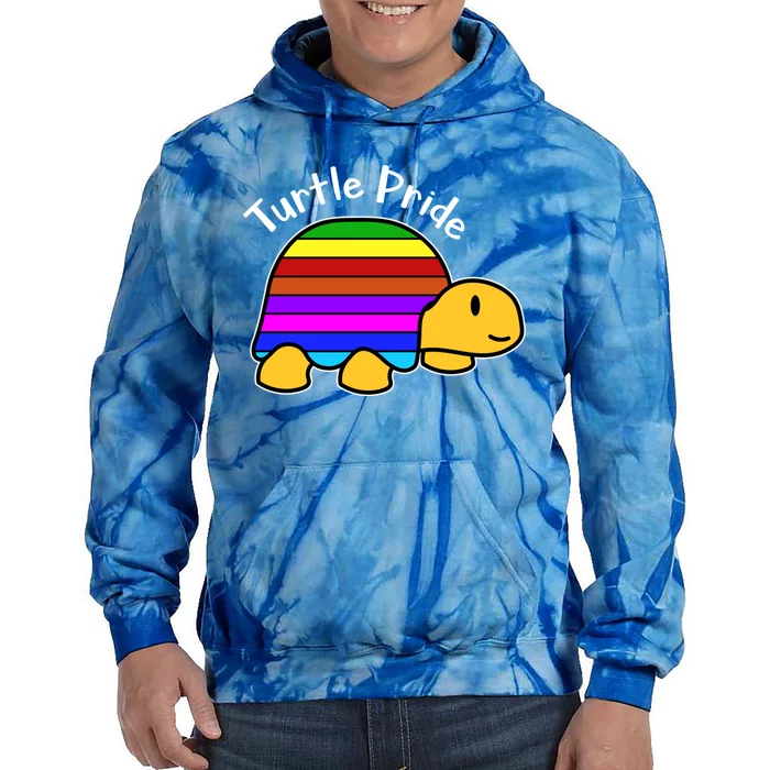 Lgbt Awareness Equality Rainbow Flag Homosexual Gay Turtle Cute Gift Tie Dye Hoodie