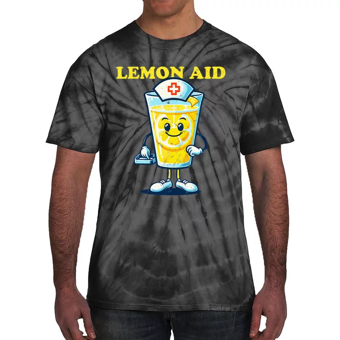 Lemon Aid Funny Lemonade Tie-Dye T-Shirt