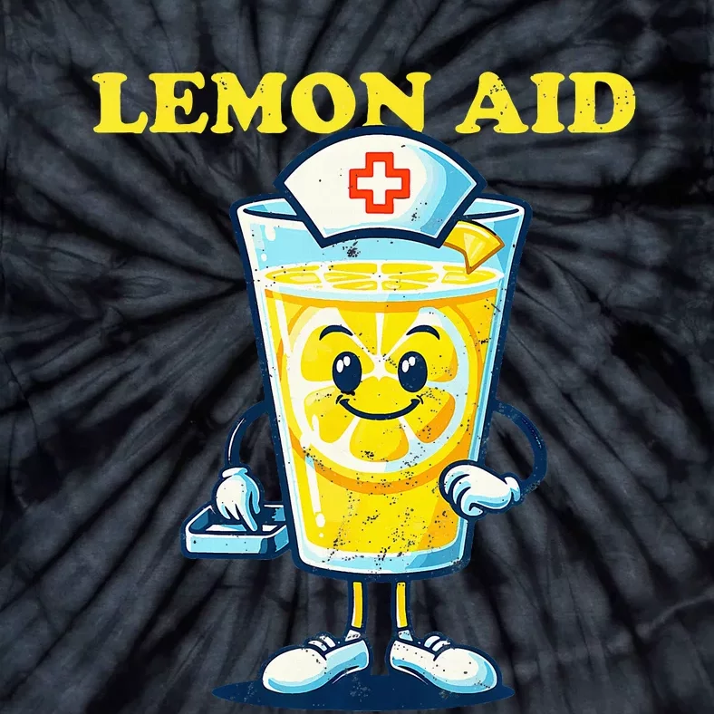 Lemon Aid Funny Lemonade Tie-Dye T-Shirt