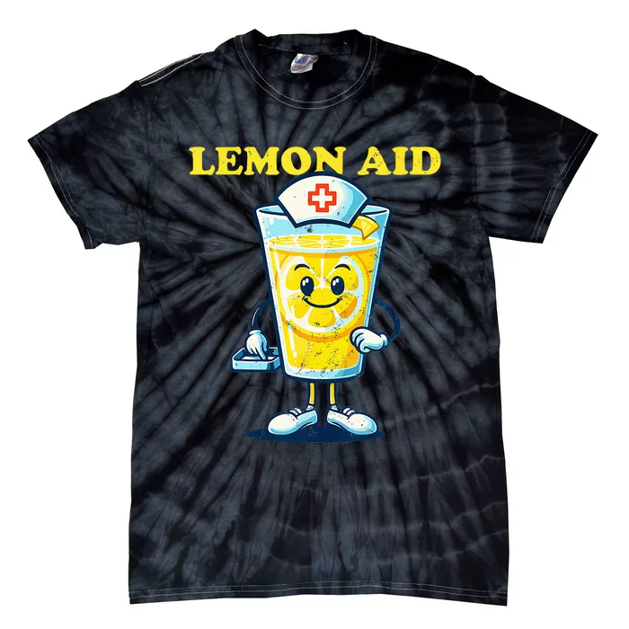 Lemon Aid Funny Lemonade Tie-Dye T-Shirt