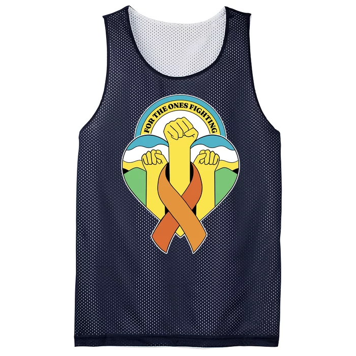 Leukemia Awareness For The Ones Fighting Mesh Reversible Basketball Jersey Tank