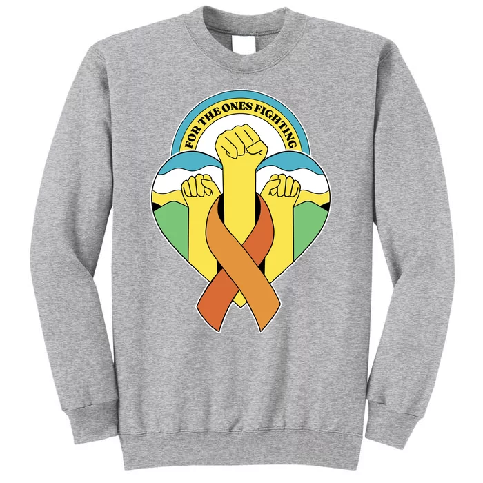 Leukemia Awareness For The Ones Fighting Tall Sweatshirt