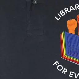 Libraries Are For Everyone Softstyle Adult Sport Polo