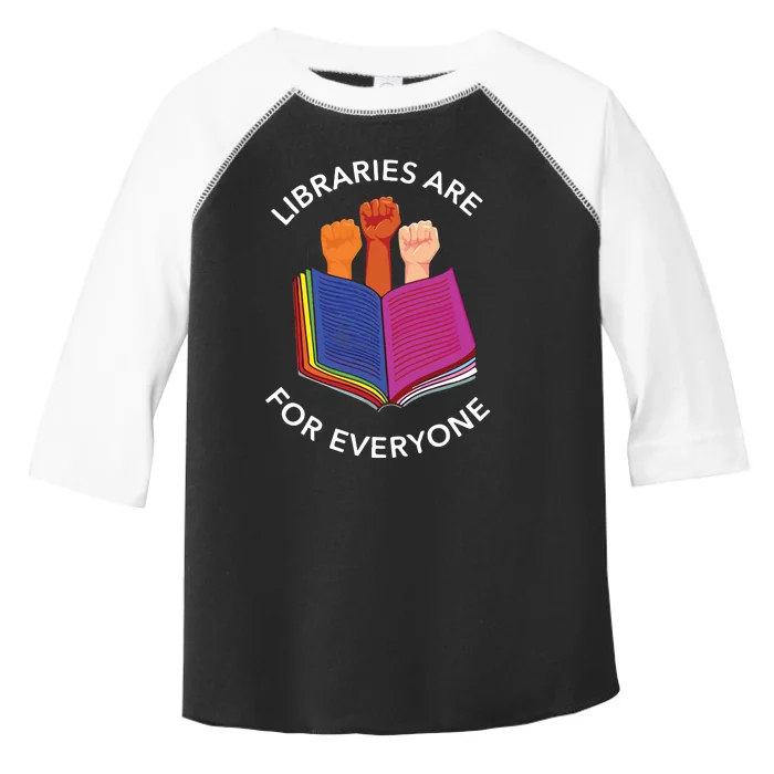 Libraries Are For Everyone Toddler Fine Jersey T-Shirt