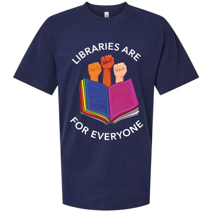 Libraries Are For Everyone Sueded Cloud Jersey T-Shirt