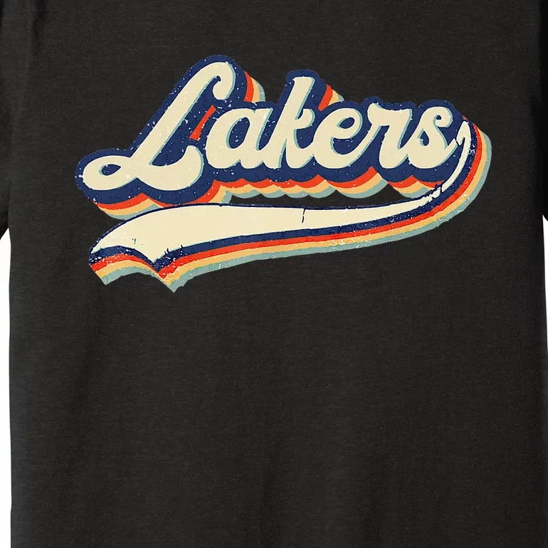 Los Angeles Fan Retro Gift Premium T-Shirt