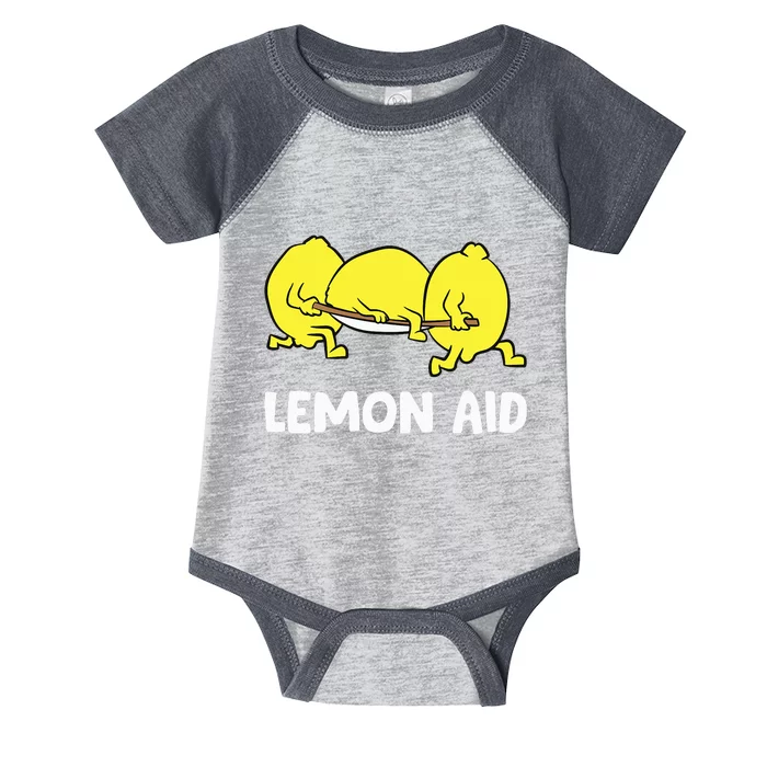 Lemon Aid Funny Lemonade Funny Lemons Infant Baby Jersey Bodysuit