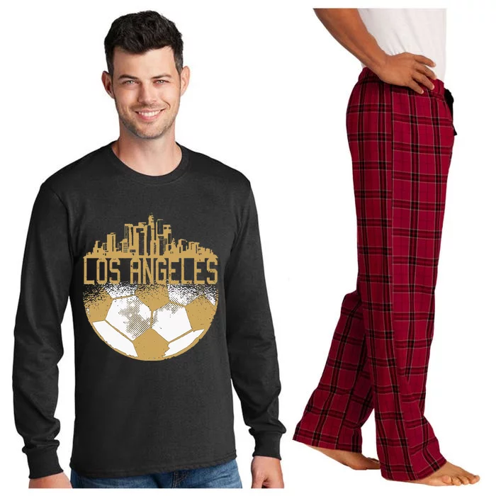 Los Angeles Fan Fc Long Sleeve Pajama Set