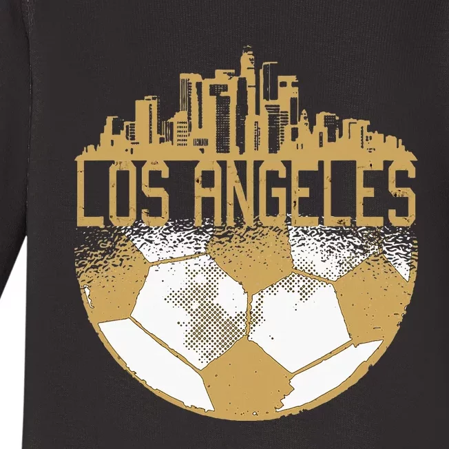 Los Angeles Fan Fc Baby Long Sleeve Bodysuit