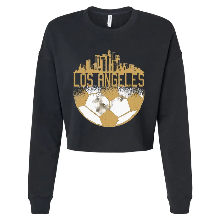 Los Angeles Fan Fc Cropped Pullover Crew