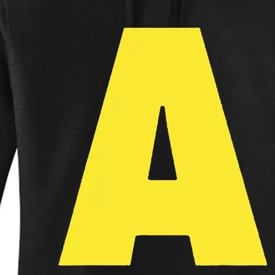 Letter A Funny Matching Halloween Costume Women's Pullover Hoodie