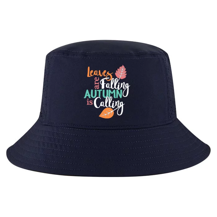 Leaves Are Falling Autumn Is Calling Cool Comfort Performance Bucket Hat