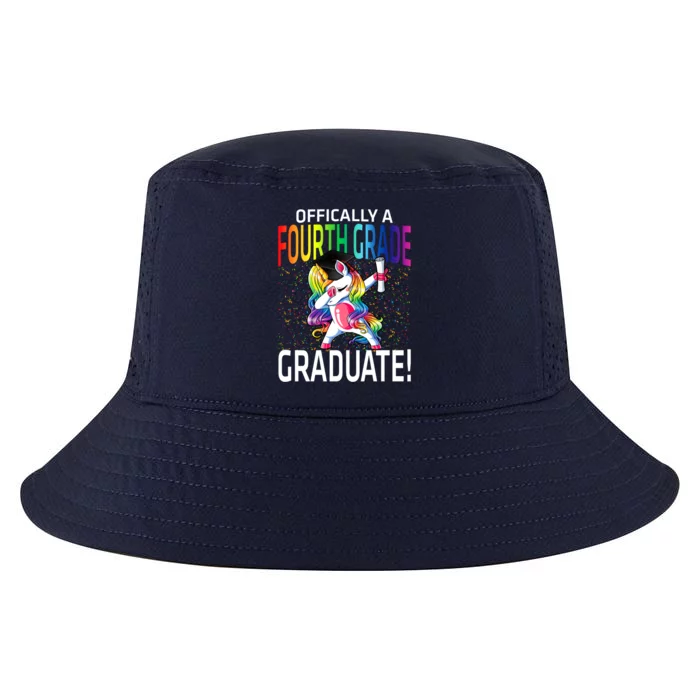 Ly A Fourth Grade Graduate Unicorn Gift Cool Comfort Performance Bucket Hat