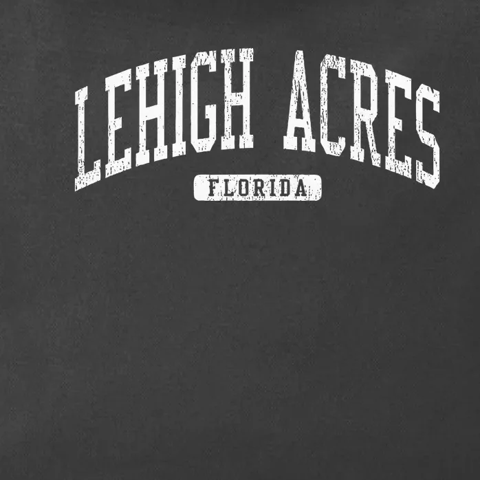 Lehigh Acres Florida Fl Js03 College University Zip Tote Bag