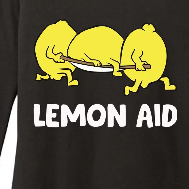 Lemon Aid Funny Lemonade Funny Lemons Womens CVC Long Sleeve Shirt