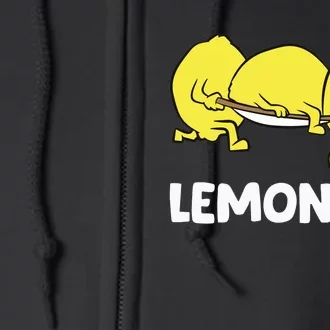 Lemon Aid Funny Lemonade Funny Lemons Full Zip Hoodie