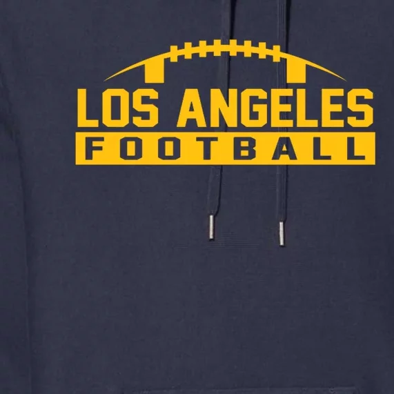 Los Angeles Football Logo Premium Hoodie