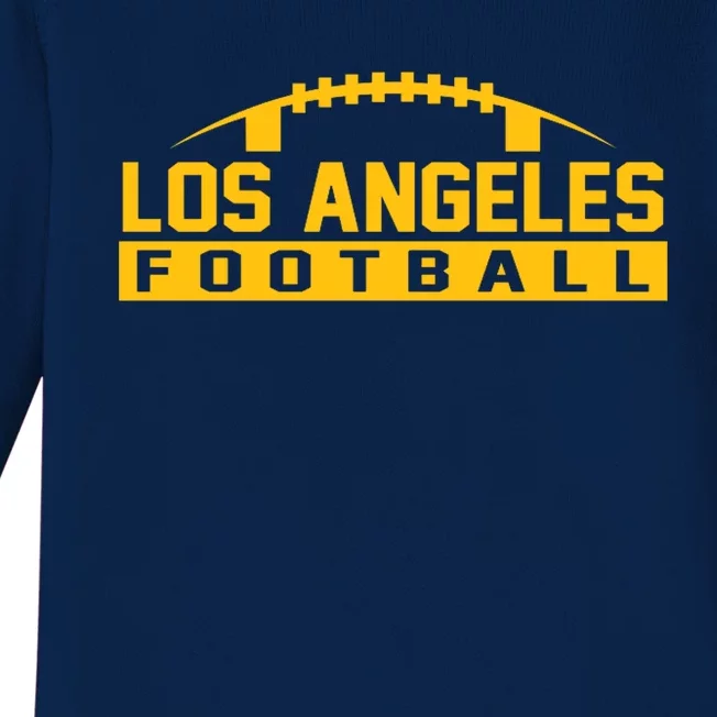 Los Angeles Football Logo Baby Long Sleeve Bodysuit