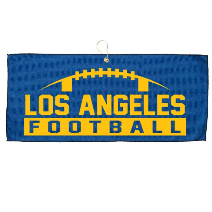 Los Angeles Football Logo Large Microfiber Waffle Golf Towel