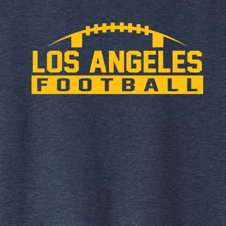 Los Angeles Football Logo Women's Crop Top Tee