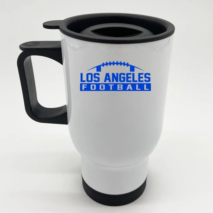 Los Angeles Football Logo Front & Back Stainless Steel Travel Mug