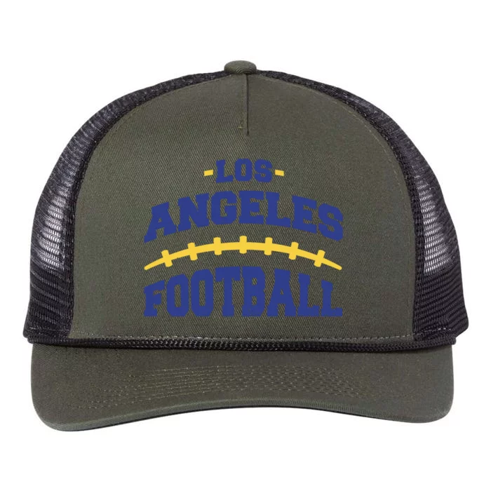 Los Angeles Football Retro Rope Trucker Hat Cap