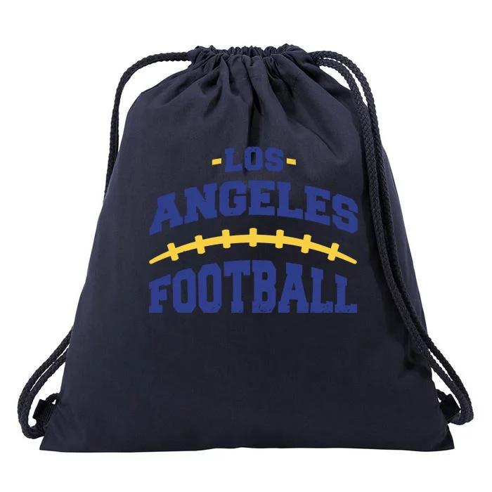 Los Angeles Football Drawstring Bag