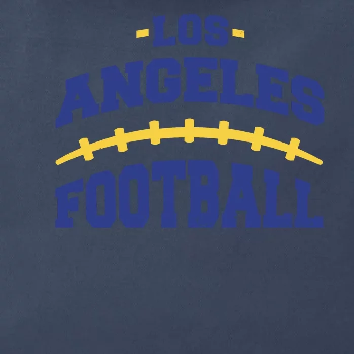 Los Angeles Football Zip Tote Bag