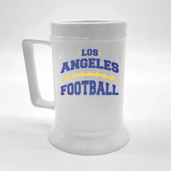 Los Angeles Football Front & Back Beer Stein