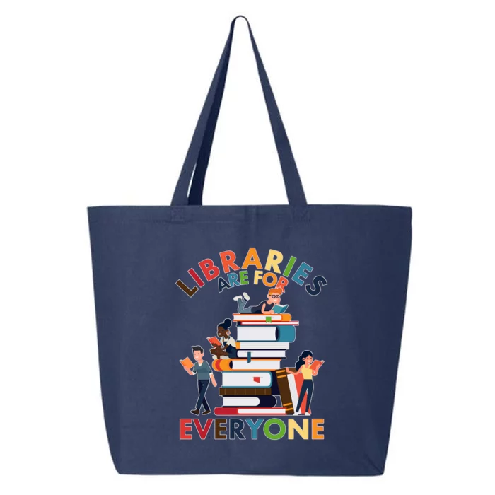 Libraries Are For Everyone Book Lover 25L Jumbo Tote