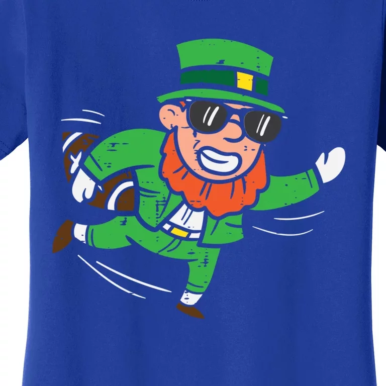 Leprechaun American Football St Patricks Day Gift Women's T-Shirt