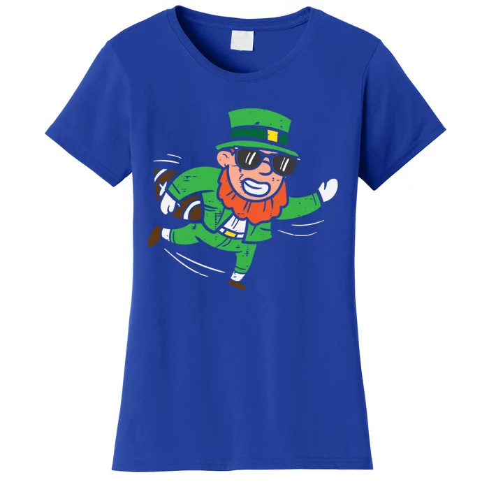 Leprechaun American Football St Patricks Day Gift Women's T-Shirt