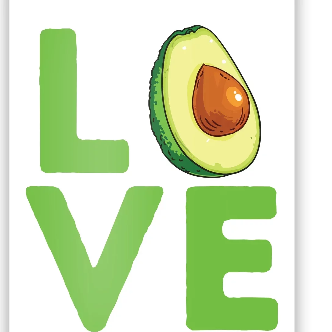 Love Avocado Gift Poster