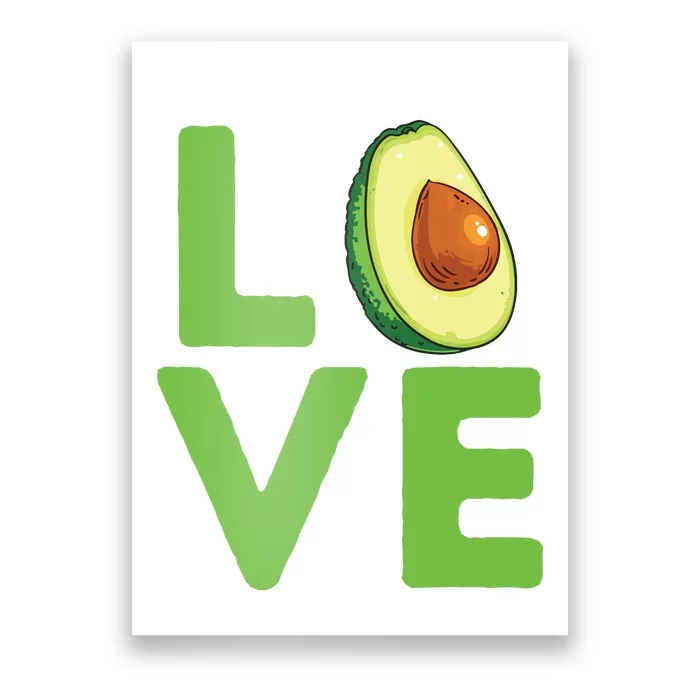 Love Avocado Gift Poster