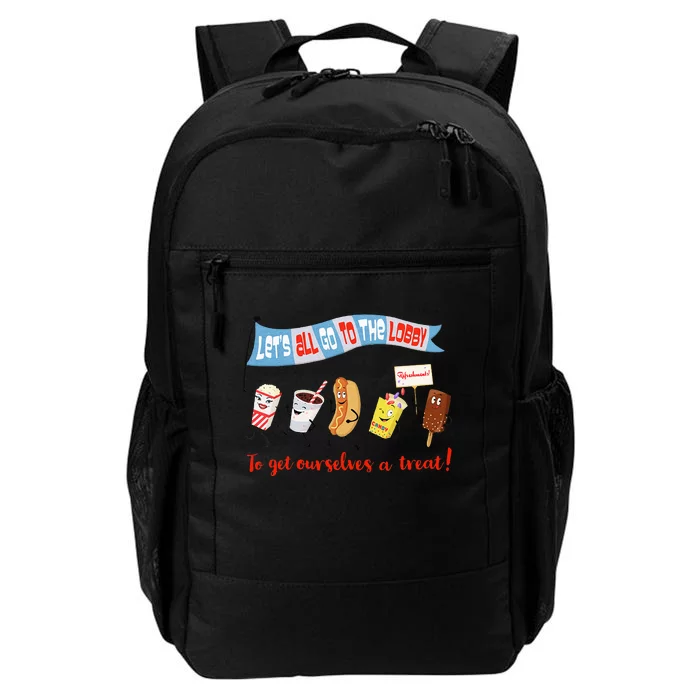 Let’S All Go To The Lobby And Get Ourselves A Treat Retro Daily Commute Backpack