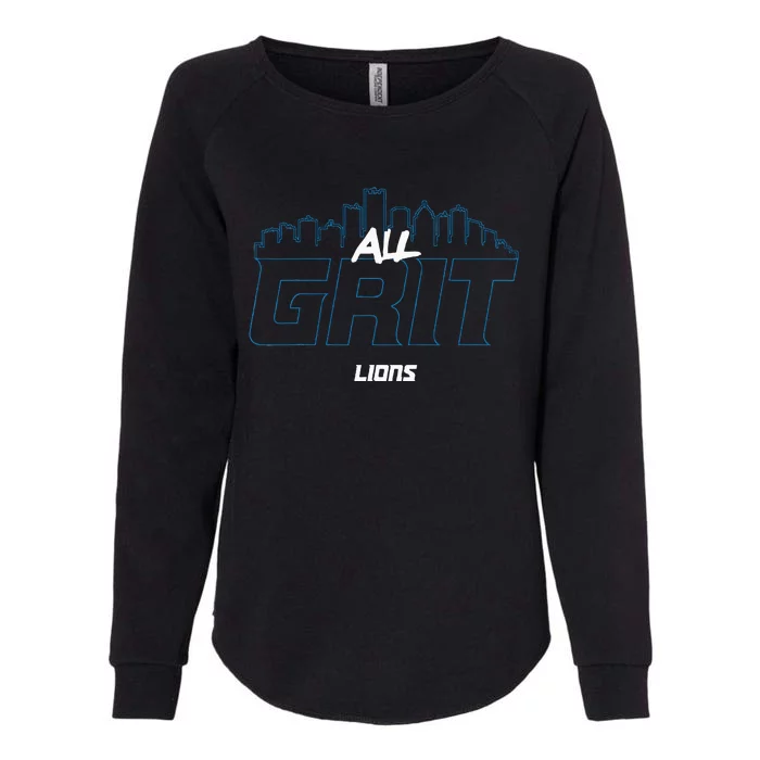 Lions All Grit Womens California Wash Sweatshirt