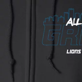 Lions All Grit Full Zip Hoodie