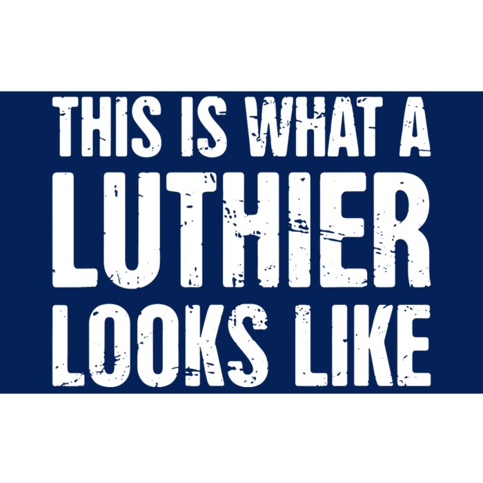 Luthier Acoustic Guitar Repair Violin Electric Guitar Bumper Sticker