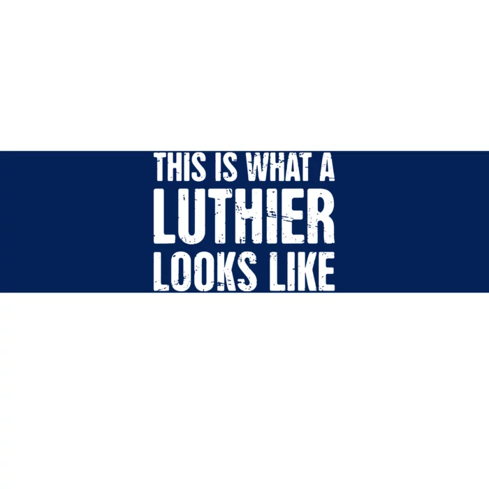 Luthier Acoustic Guitar Repair Violin Electric Guitar Bumper Sticker