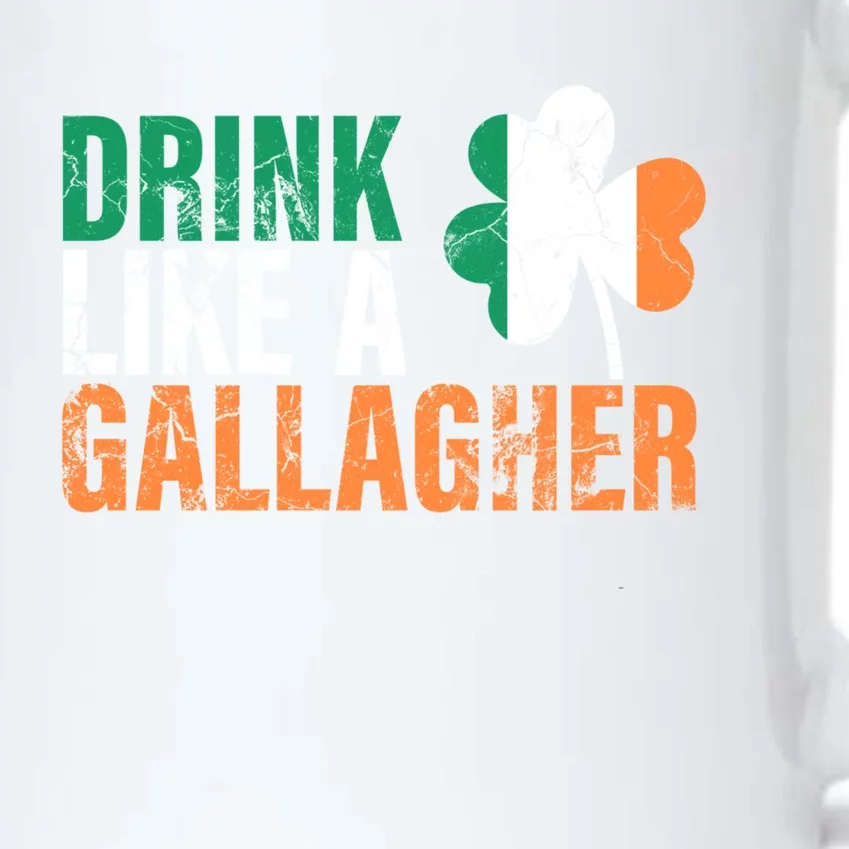 Like A Gallagher Gift St Patricks Ing Jacket Black Color Changing Mug