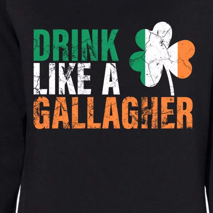 Like A Gallagher Gift St Patricks Ing Jacket Womens California Wash Sweatshirt